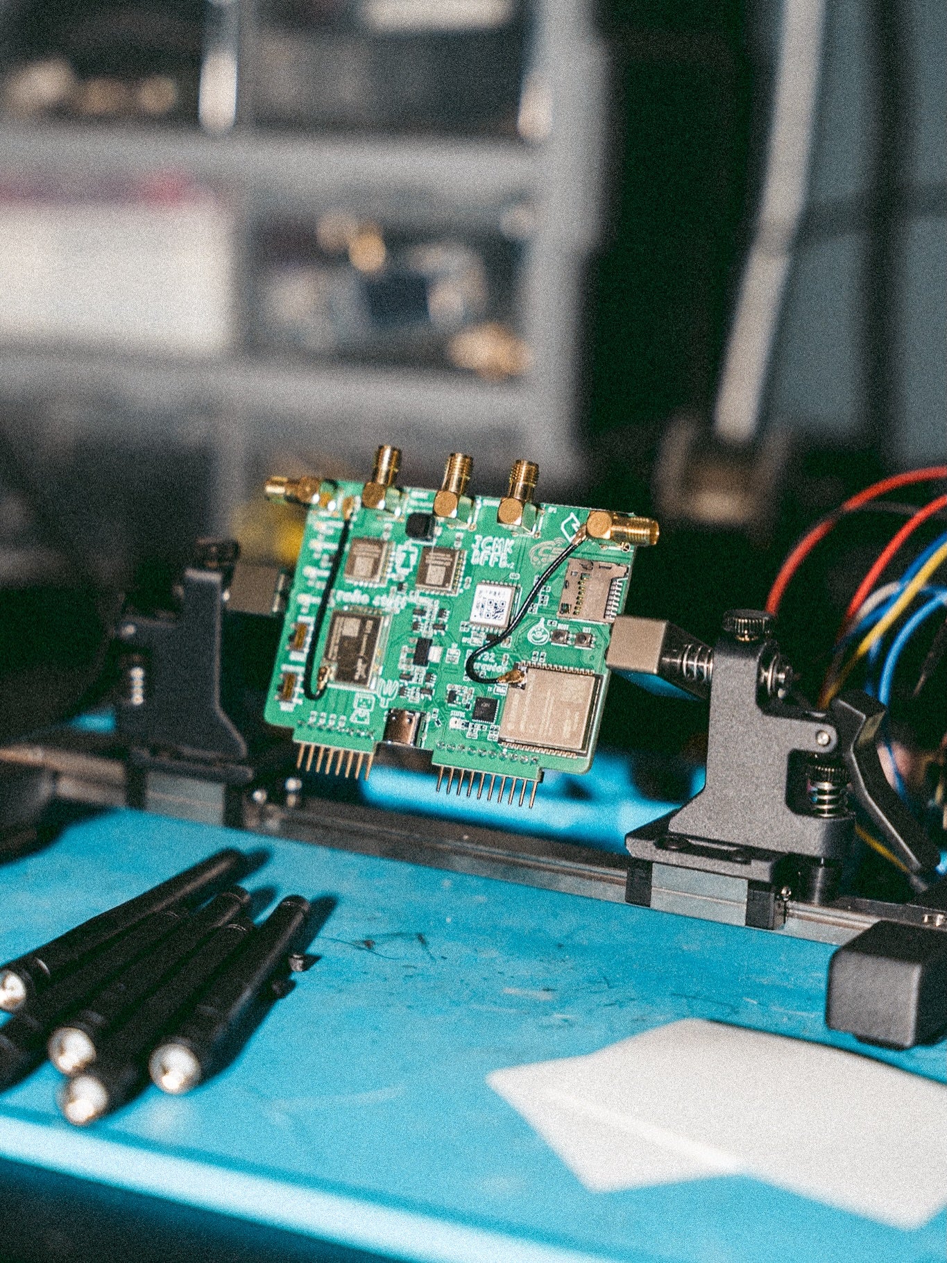 Precision PCB holder for soldering - ProtoCrate Quick Lock Pro
