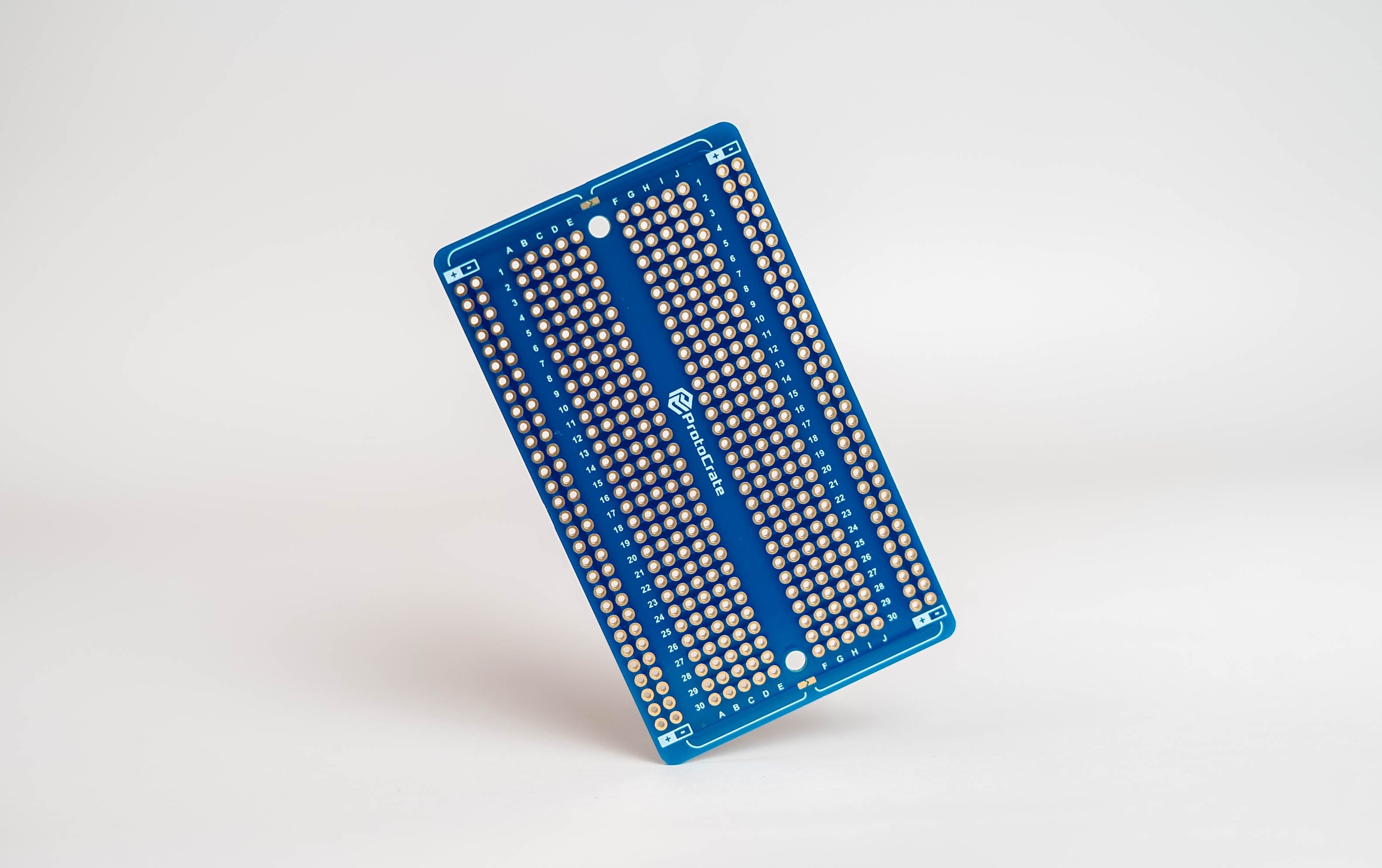 ProtoCrate Solderable Breadboard