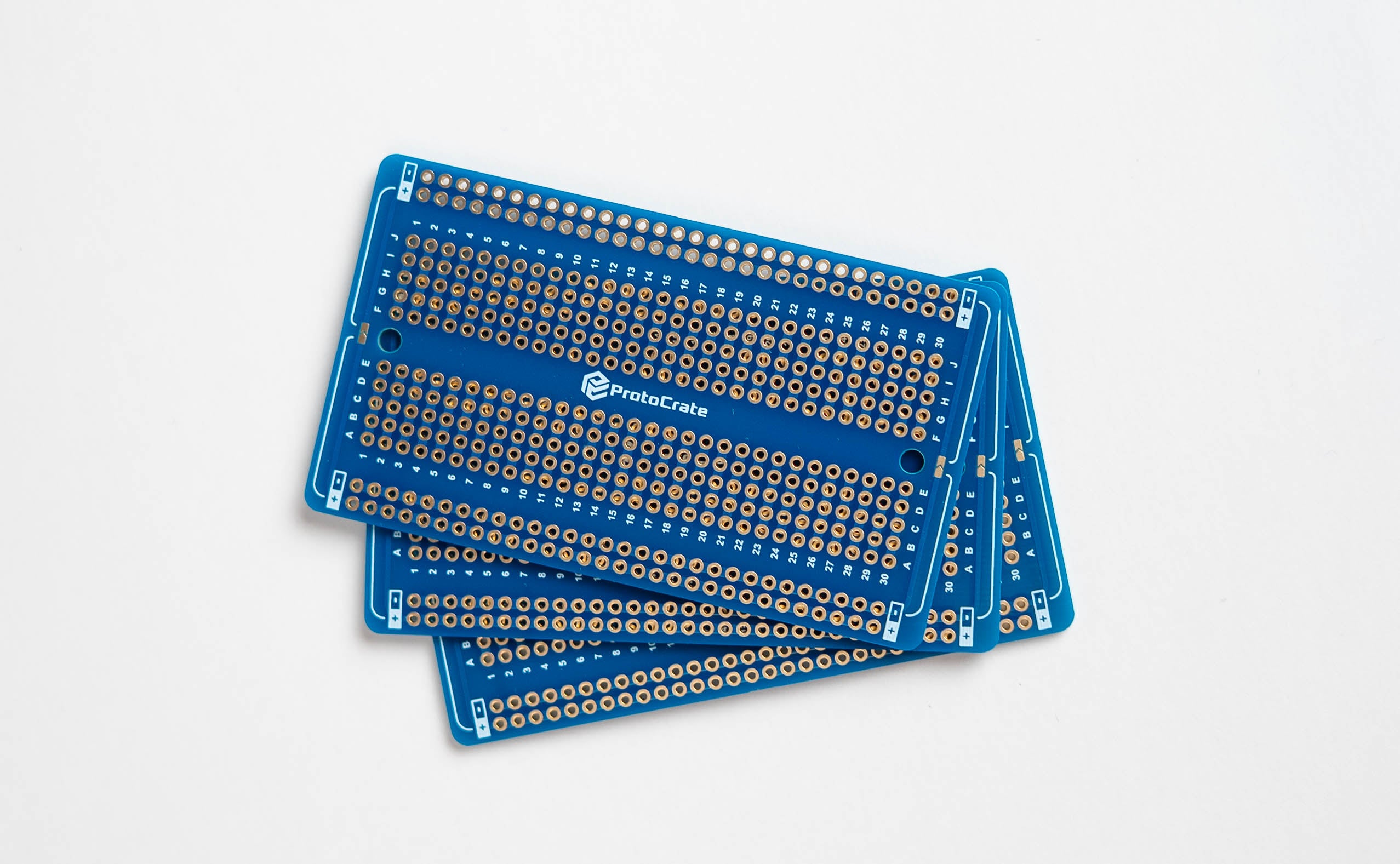 ProtoCrate Solderable Breadboard